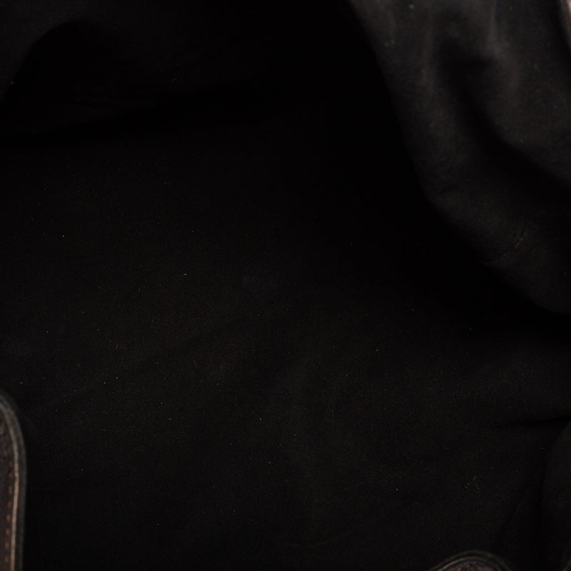 Louis Vuitton Bronze Monogram Mahina Leather L Bag - Image 7