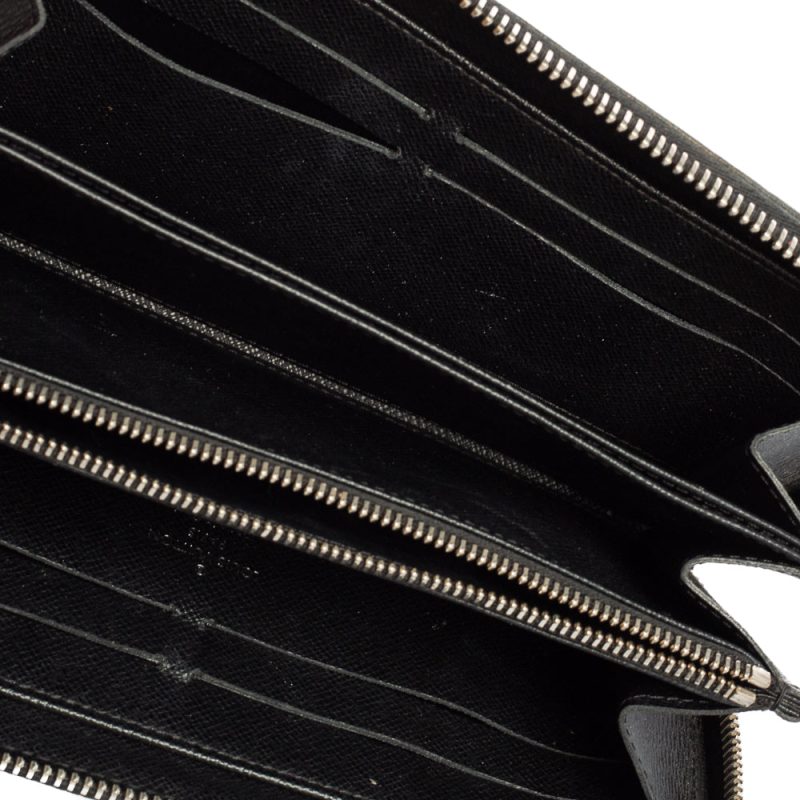 Louis Vuitton Black Epi Leather Zippy Continental Wallet - Image 2