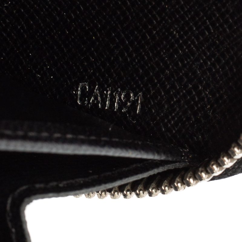 Louis Vuitton Black Epi Leather Zippy Continental Wallet - Image 8