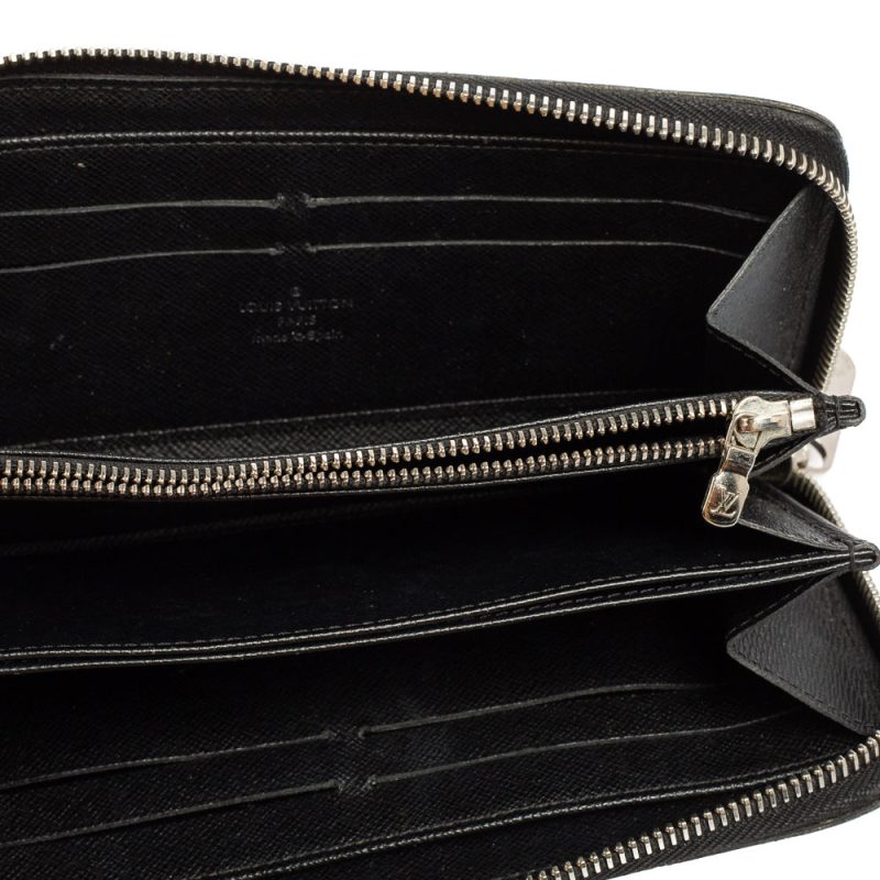 Louis Vuitton Black Epi Leather Zippy Continental Wallet - Image 7