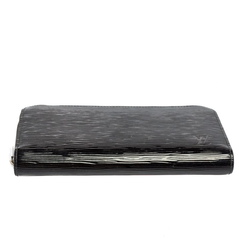 Louis Vuitton Black Epi Leather Zippy Continental Wallet - Image 6