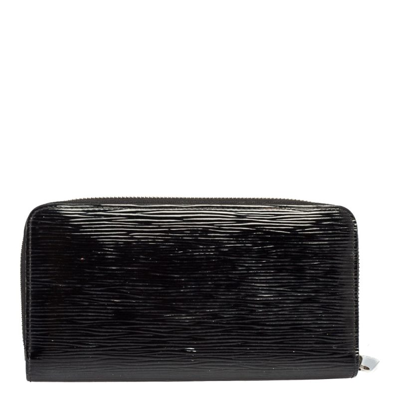 Louis Vuitton Black Epi Leather Zippy Continental Wallet - Image 4