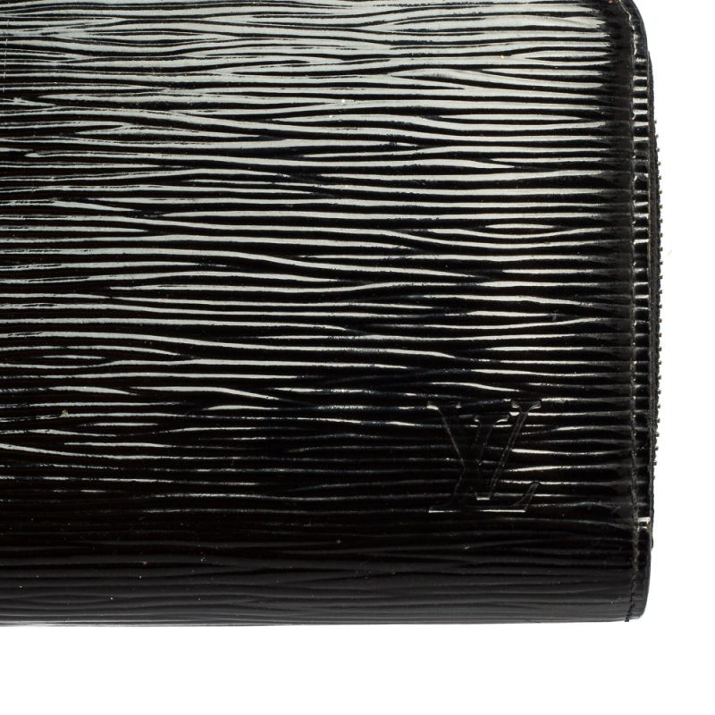Louis Vuitton Black Epi Leather Zippy Continental Wallet - Image 5