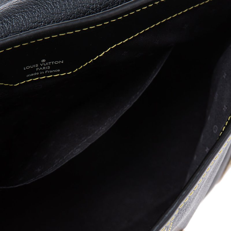 Louis Vuitton Black Suhali Leather L'Absolu de Voyage Bag - Image 8
