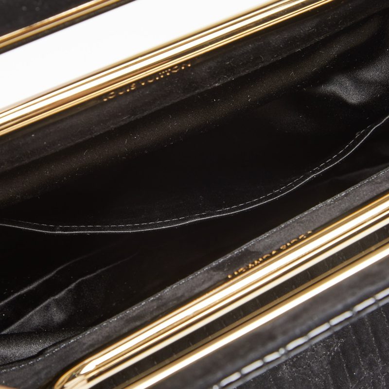 Louis Vuitton Black Monogram Limited Edition Motard Before Dark Clutch - Image 7