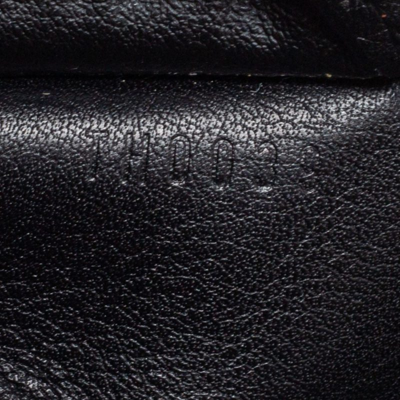 Louis Vuitton Black Monogram Mahina Leather Amelia Wallet - Image 7