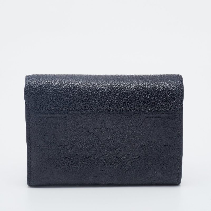 Louis Vuitton Black Monogram Empreinte Pont Neuf Compact Wallet - Image 5
