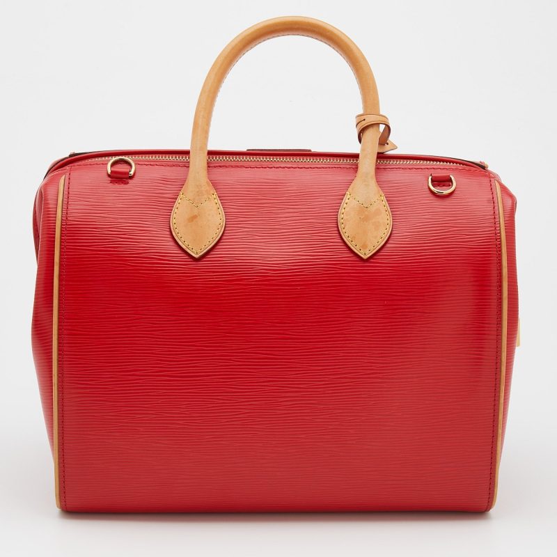 Louis Vuitton Coquelicot Epi Leather Doc PM Bag - Image 4