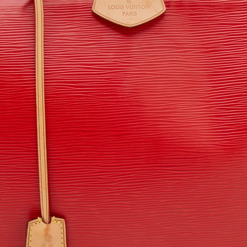 Louis Vuitton Coquelicot Epi Leather Doc PM Bag - Image 5