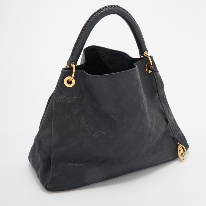 Louis Vuitton Bleu Infini Monogram Empreinte Leather Artsy MM Bag - Image 3