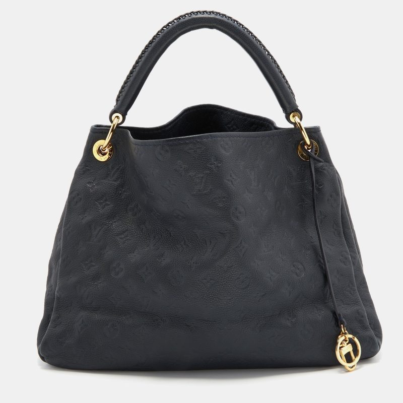 Louis Vuitton Bleu Infini Monogram Empreinte Leather Artsy MM Bag