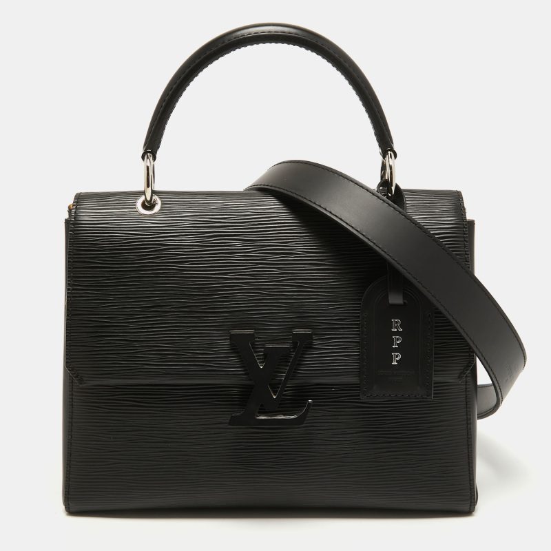 Louis Vuitton Black Epi Leather Grenelle PM Bag