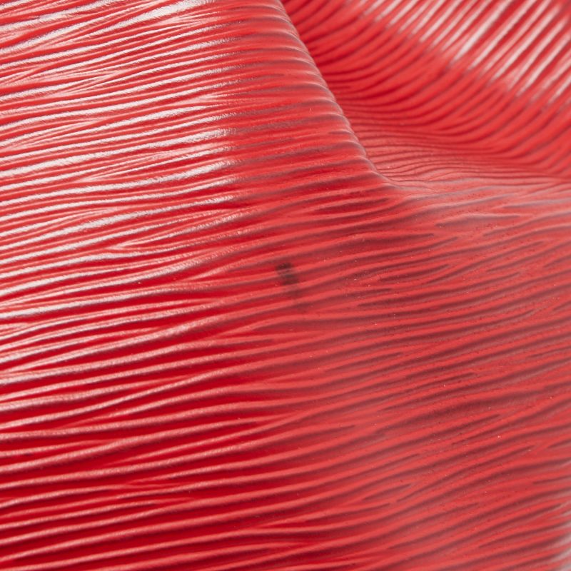 LOUIS VUITTON Red Epi Leather Petit Noe Bag - Image 6
