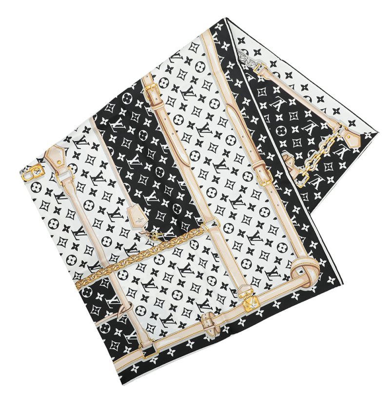 Louis Vuitton Bicolor Lizard Petite Malle Bag