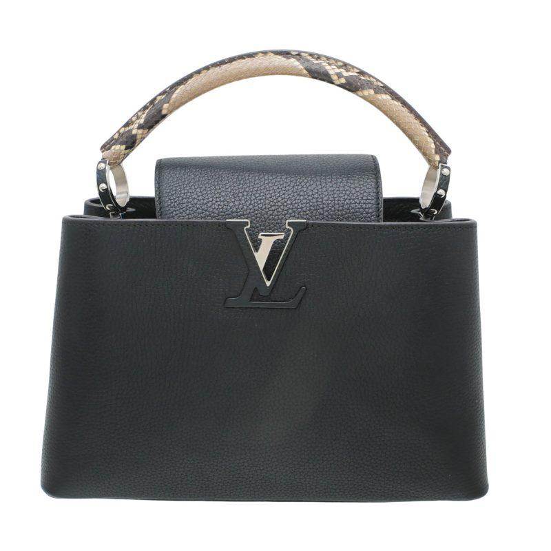 Louis Vuitton Black Capucines Wallet