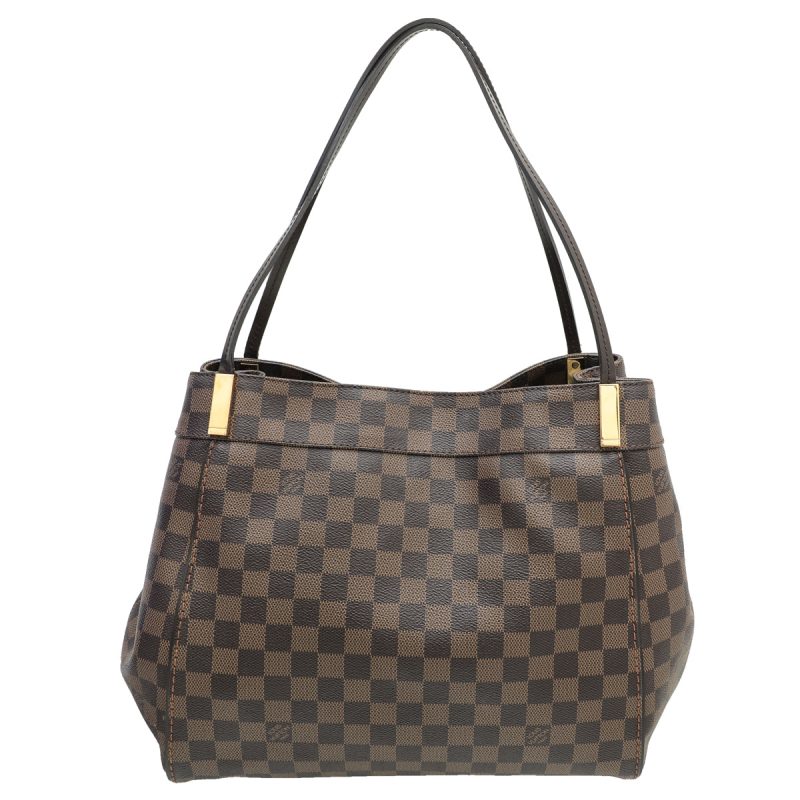 Louis Vuitton Brown Ebene Neverfull MM Tote Bag