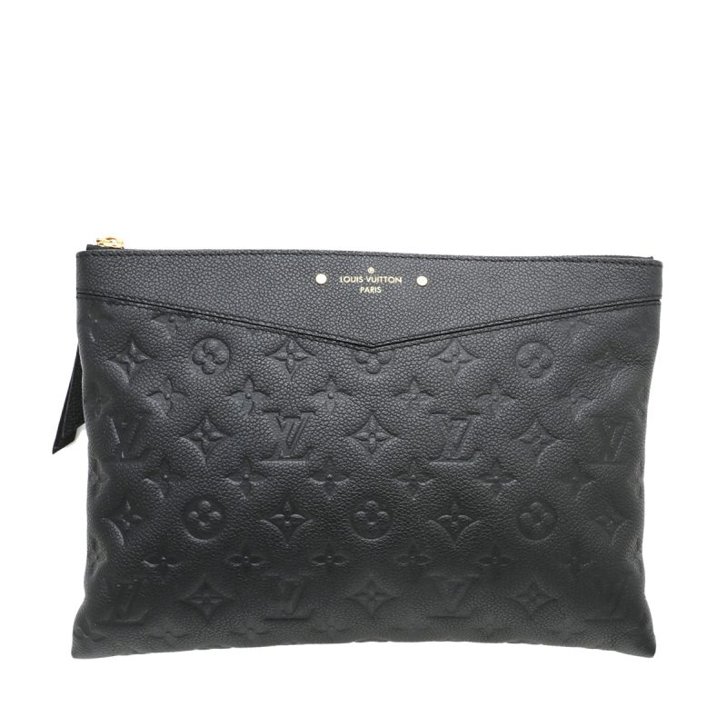 Louis Vuitton Black Damier Cashmere Silk Stole Scarf