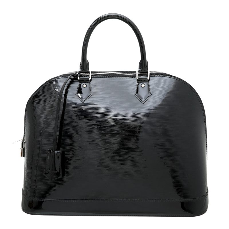 Louis Vuitton Black Alma PM Bag