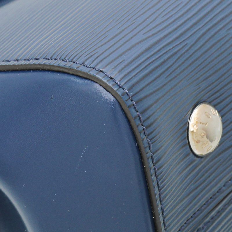 Louis Vuitton Blue Marine Cluny MM Bag - Image 4
