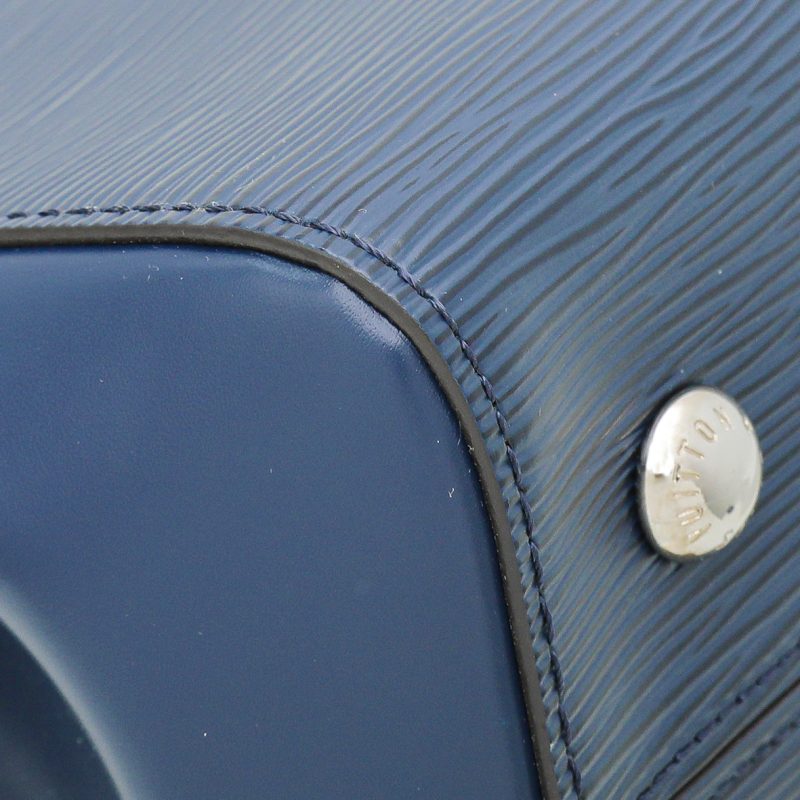 Louis Vuitton Blue Marine Cluny MM Bag - Image 6