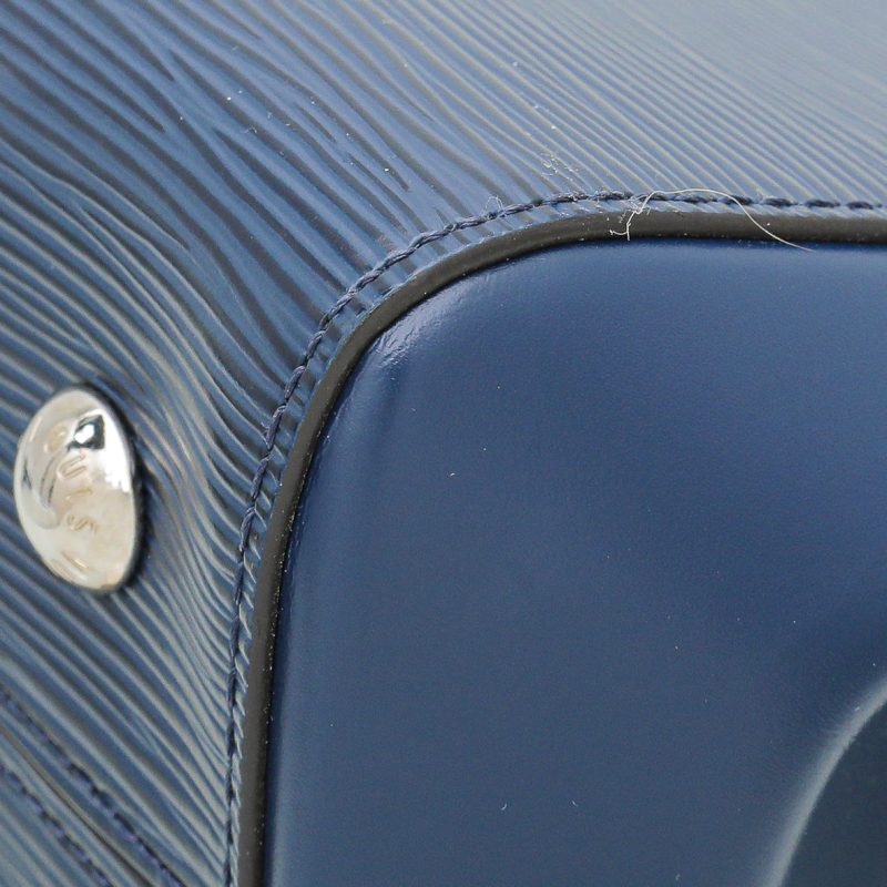 Louis Vuitton Blue Marine Cluny MM Bag - Image 7