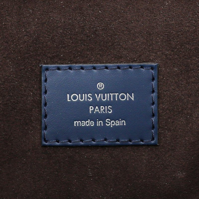 Louis Vuitton Blue Marine Cluny MM Bag - Image 9