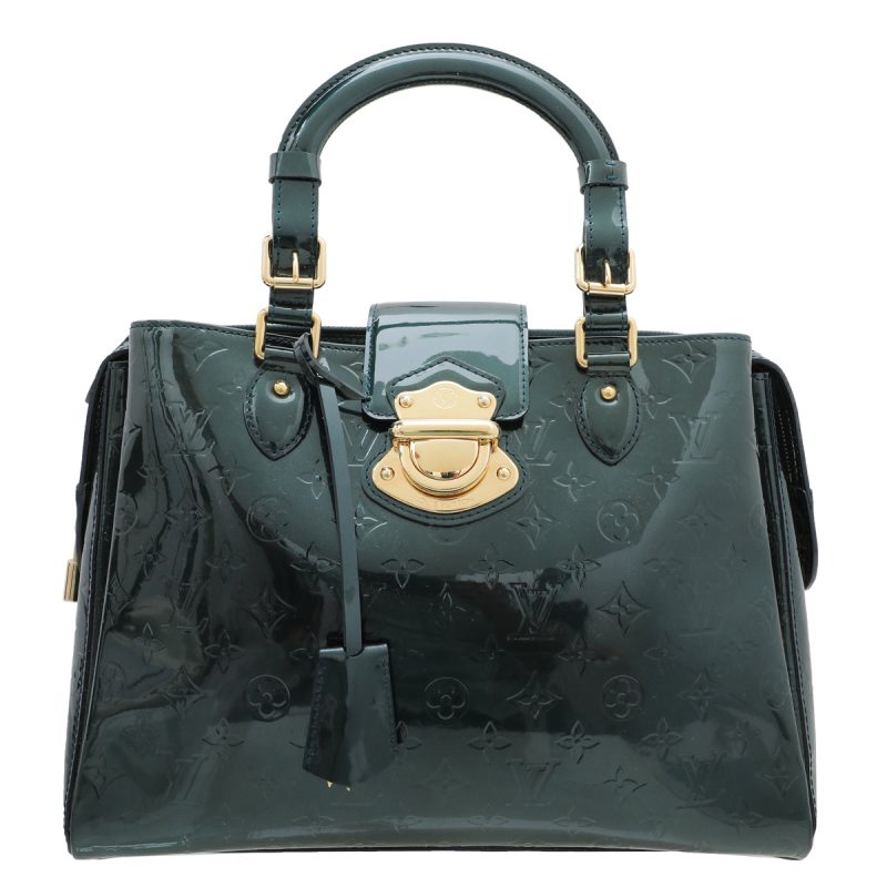 Louis Vuitton Bleu Nuit Monogram Vernis Alma PM