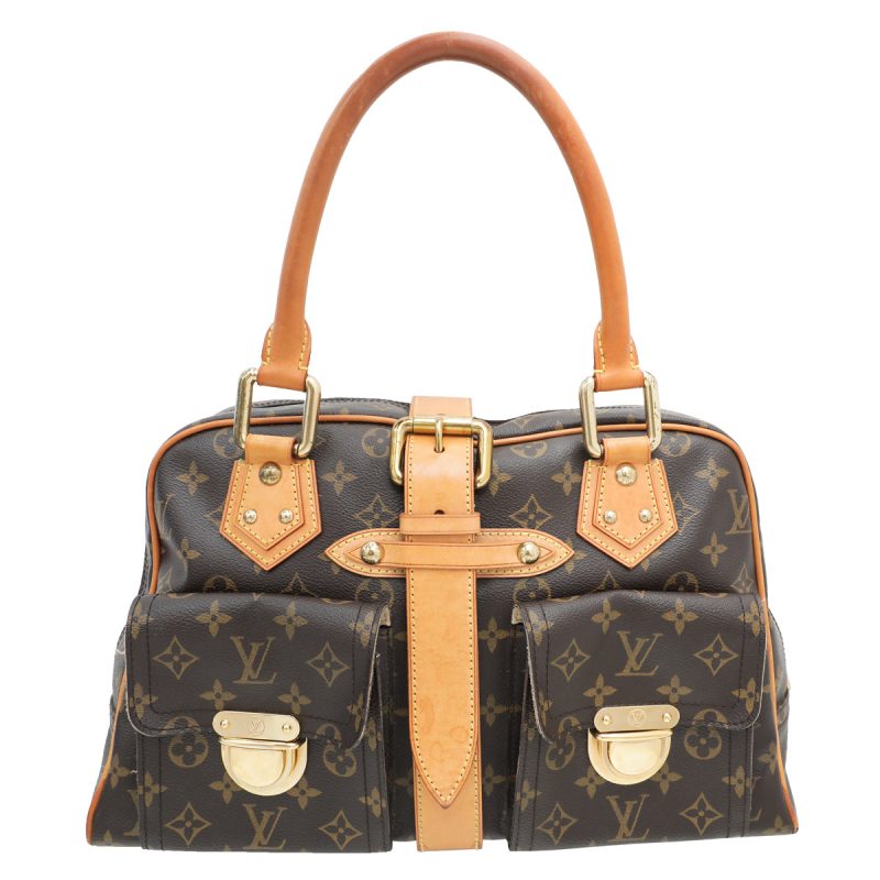 Louis Vuitton Brown Monogram Manhattan GM Bag