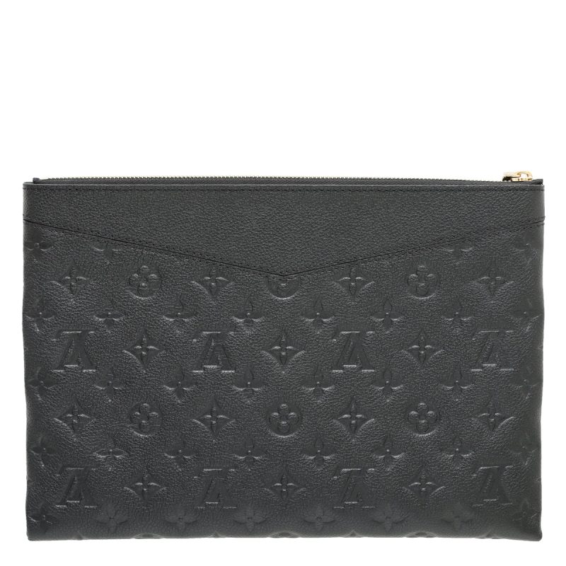Louis Vuitton Black Monogram Empreinte Flap Key Pouch - Image 2