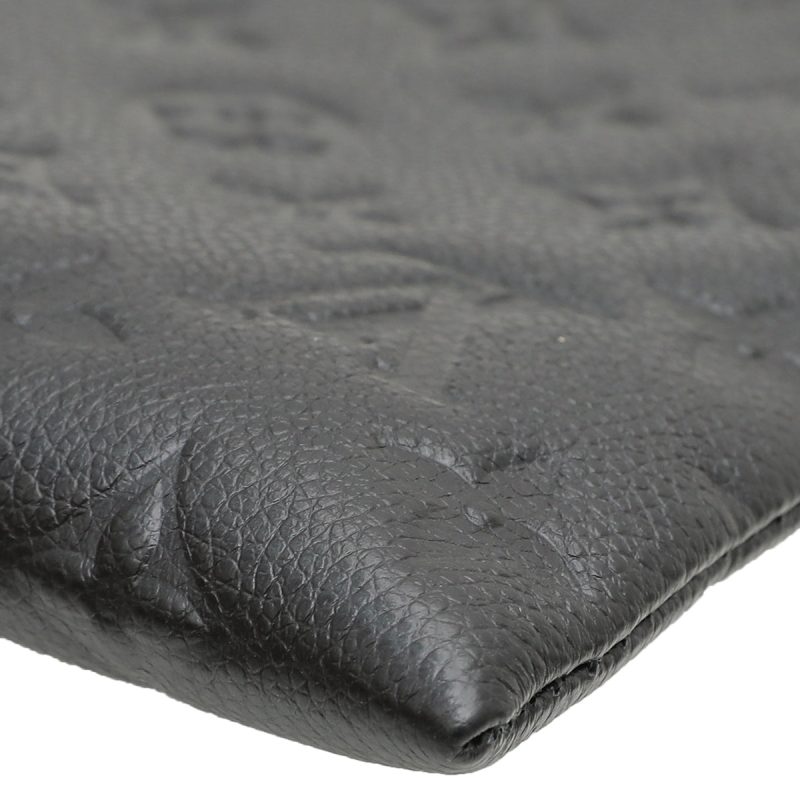 Louis Vuitton Black Monogram Empreinte Flap Key Pouch - Image 5