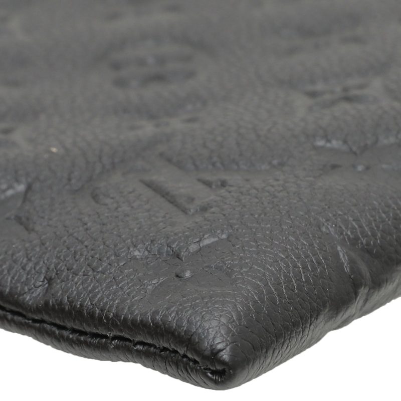 Louis Vuitton Black Monogram Empreinte Flap Key Pouch - Image 6