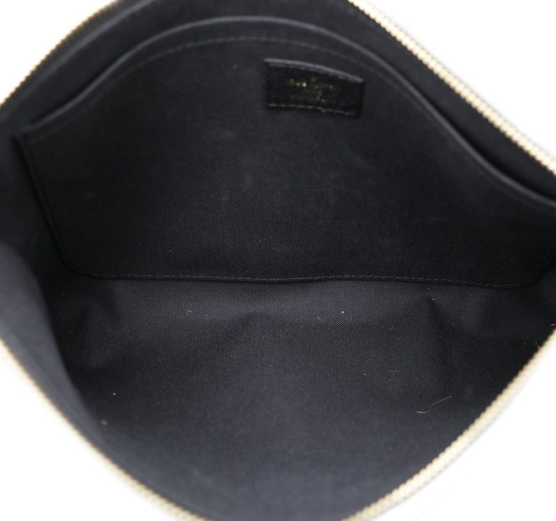 Louis Vuitton Black Monogram Empreinte Flap Key Pouch - Image 8