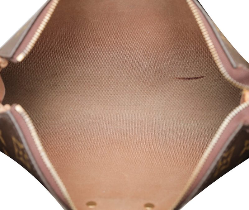 Louis Vuitton Brown Monogram Eva Clutch Bag - Image 9