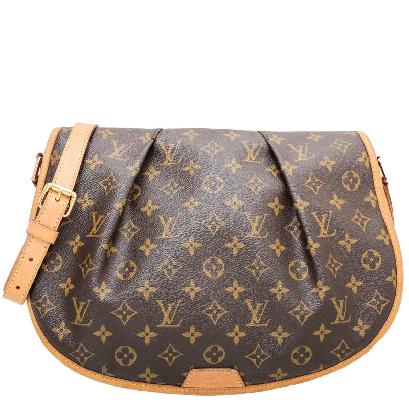 Louis Vuitton Brown Monogram Menilmontant MM Bag