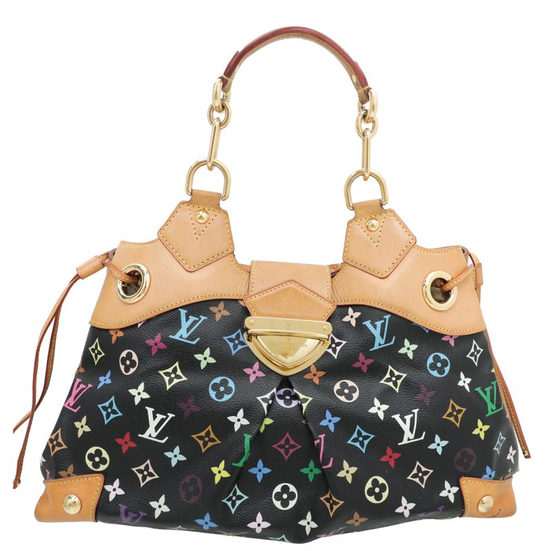 Louis Vuitton Black Multicolore Agenda PM