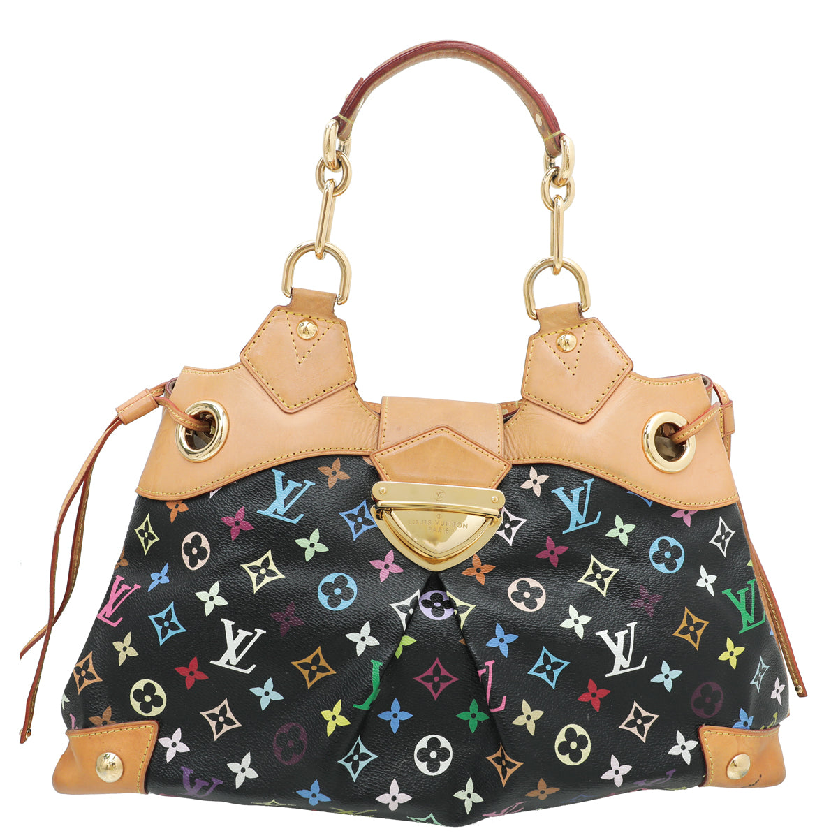 Louis Vuitton Black Multicolore Agenda PM