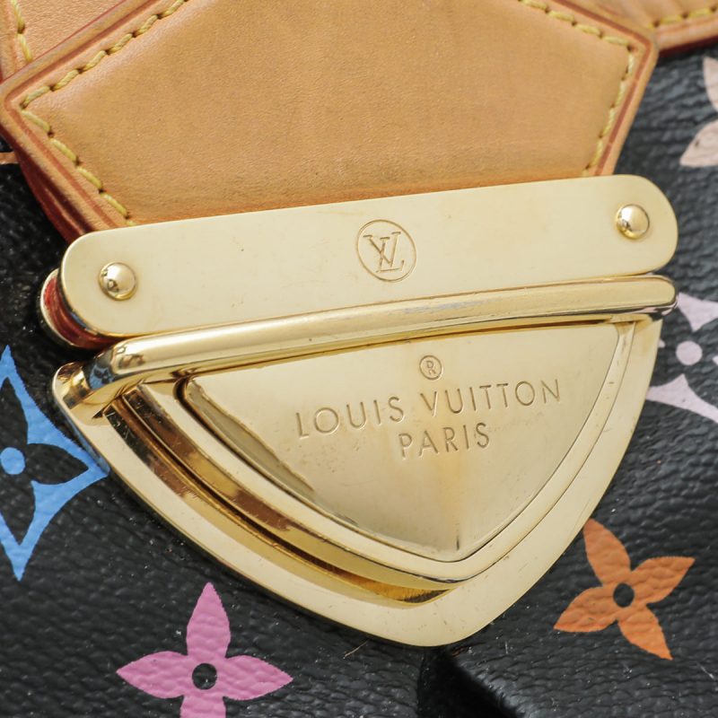 Louis Vuitton Black Multicolore Agenda PM - Image 8