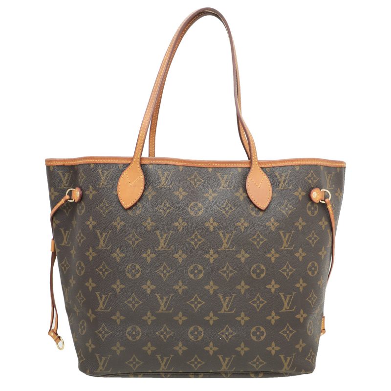 Louis Vuitton Brown Coated Canvas Neverfull PM Tote