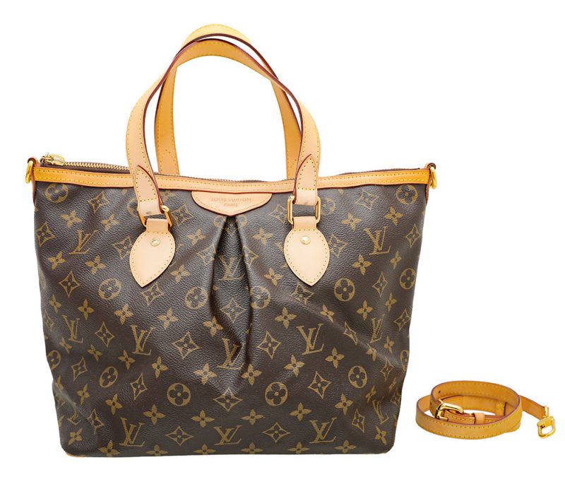 Louis Vuitton Brown Monogram Palermo PM Bag