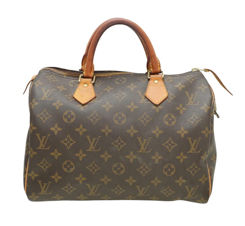 Louis Vuitton Brown Monogram Speedy 30 Bag