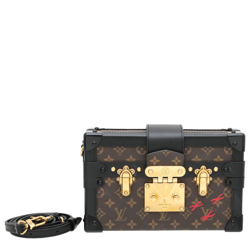Louis Vuitton Black Monogram Puffy Coussin PM Bag
