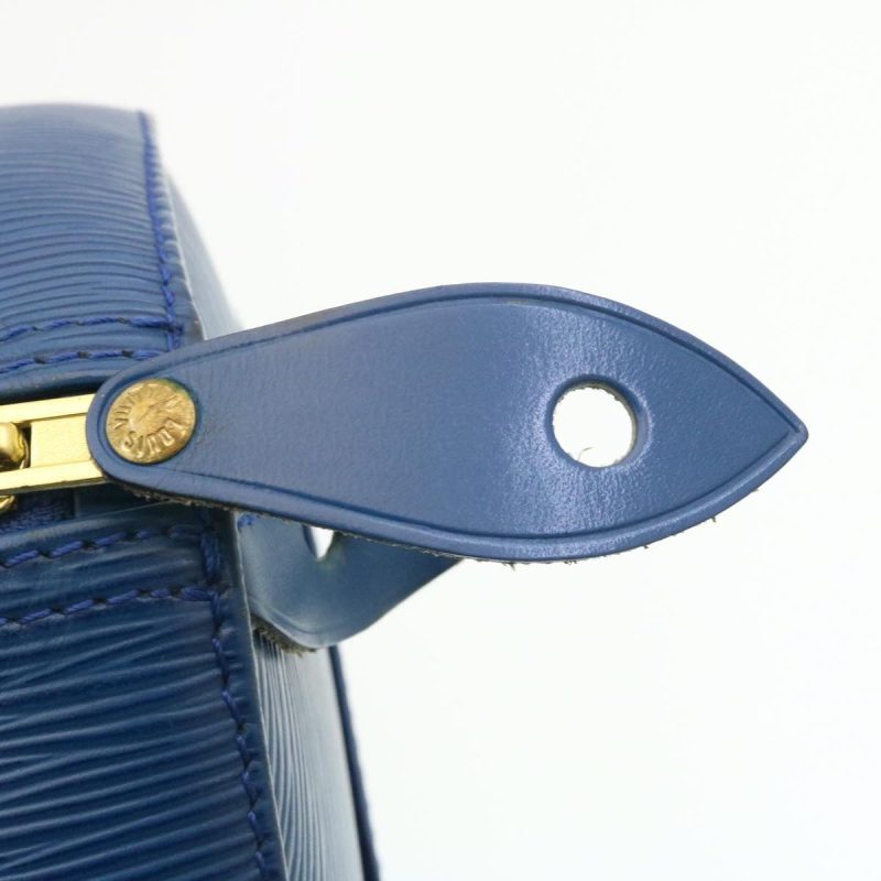 LOUIS VUITTON Epi Speedy 35 Hand Bag Blue M42995 LV Auth ms188 - Image 7