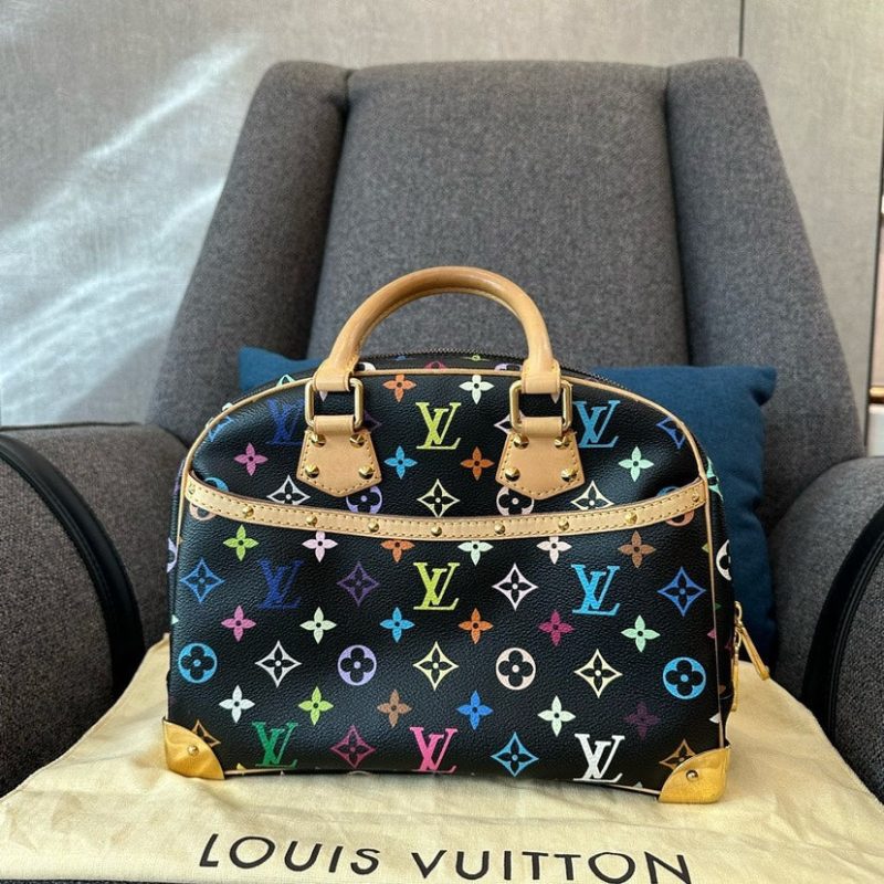 Louis Vuitton Black Multicolor Priscilla Bag - Image 7