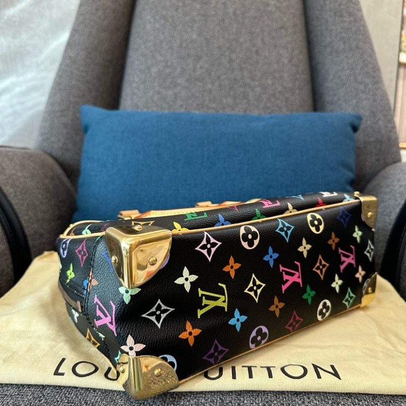 Louis Vuitton Black Multicolor Priscilla Bag - Image 3