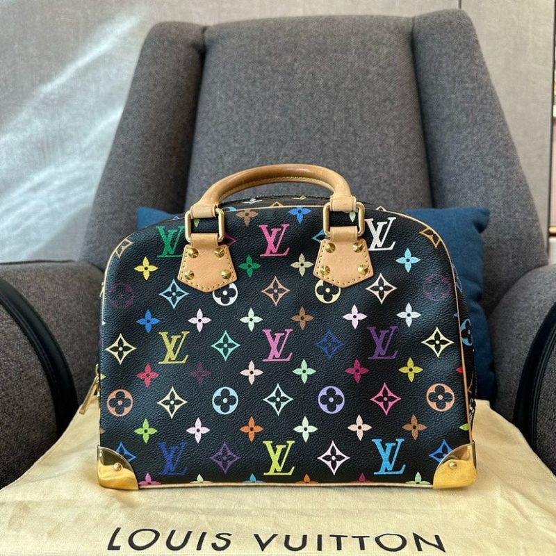 Louis Vuitton Black Multicolor Priscilla Bag - Image 5