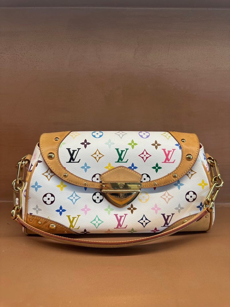 LOUIS VUITTON Bi Color Felecie Pochette w/Inserts - Image 4