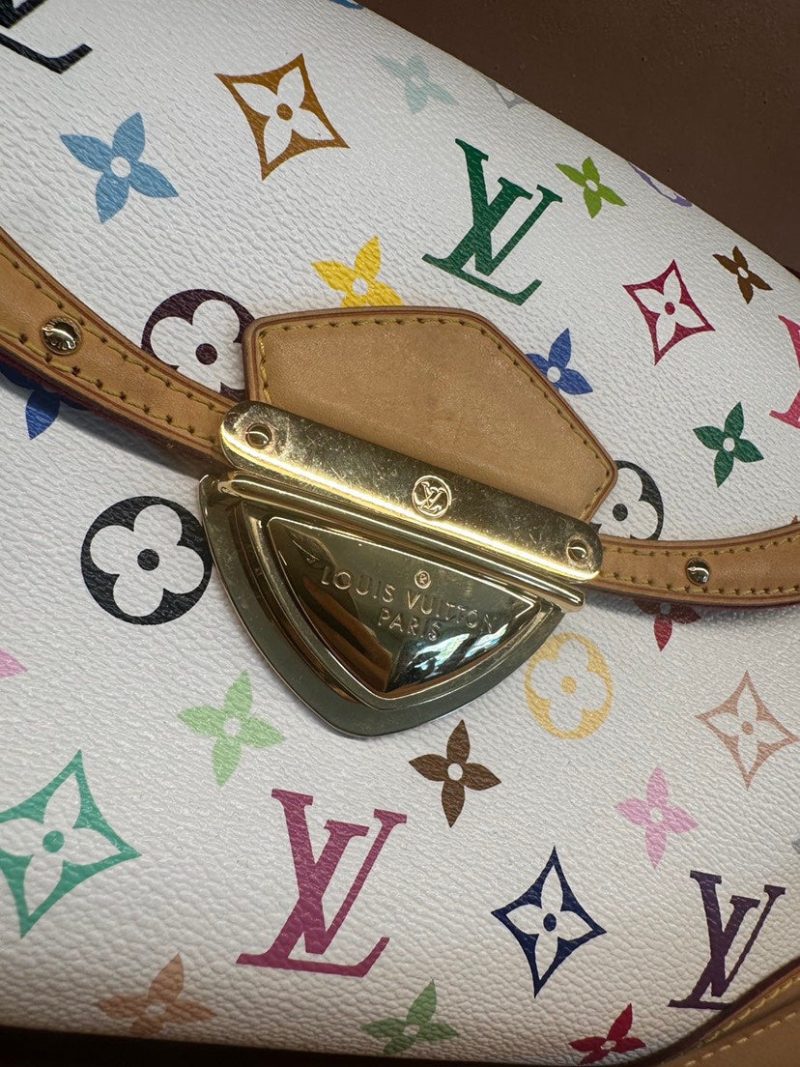 LOUIS VUITTON Bi Color Felecie Pochette w/Inserts - Image 3