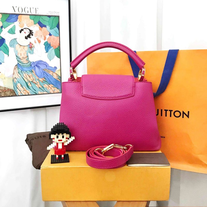 Louis Vuitton Capucines BB Rough Carmin - Image 2