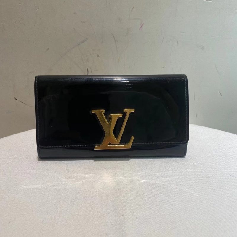 Louis Vuitton Black Peep Toe Logo Pump 39