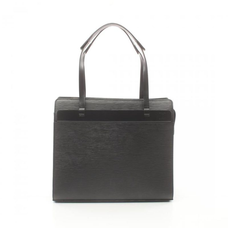 LOUIS VUITTON Croisette Top Handle Bag Damier Ebene